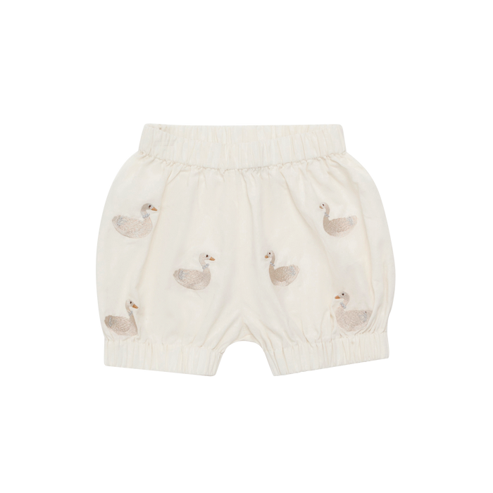 donsje Shimmer Swan Bloomers | Warm White