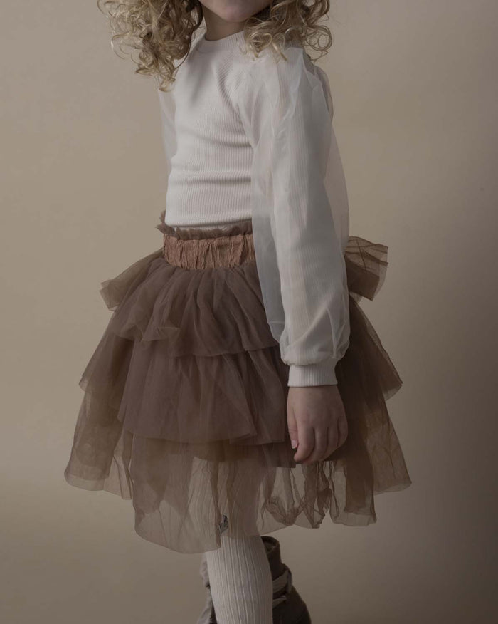 Donsje Sien Top | Macaroon