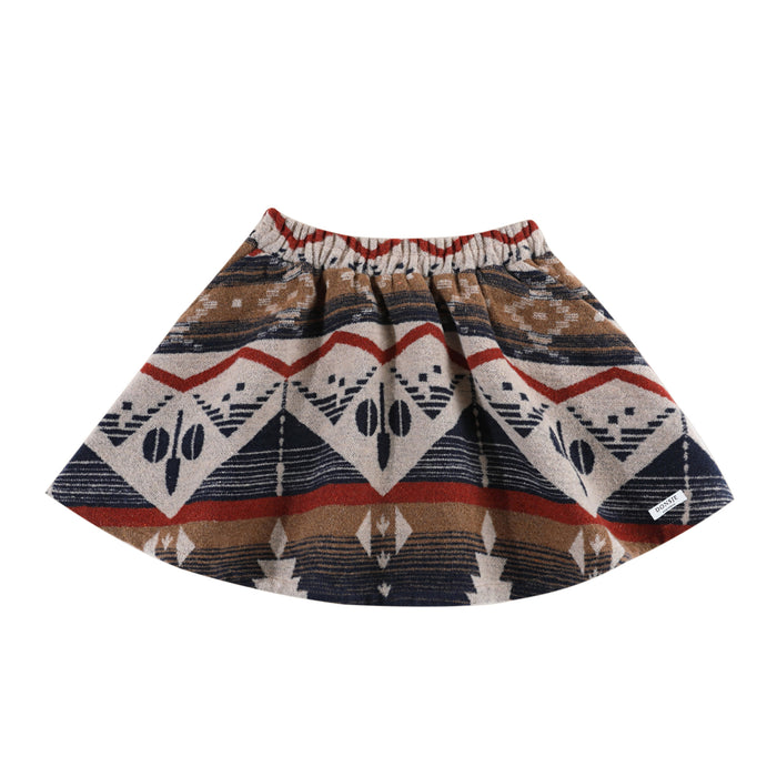 Donsje Siessie Skirt | Blue Marine Melange