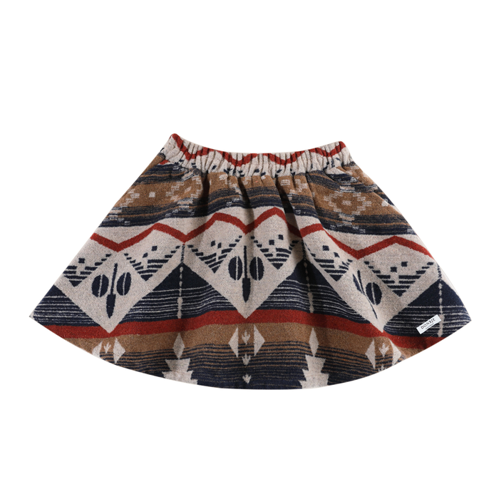 donsje Siessie Skirt | Blue Marine Melange