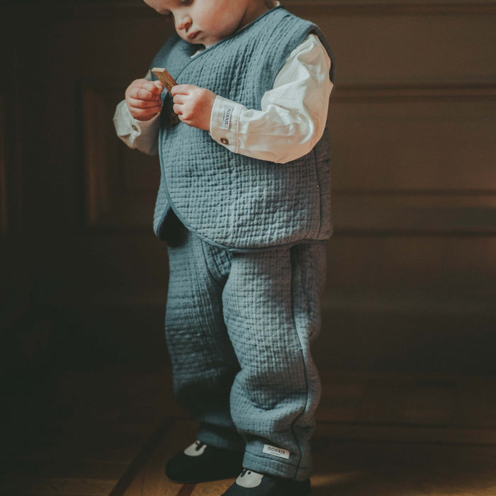 Donsje Sini Trousers | Steel Blue