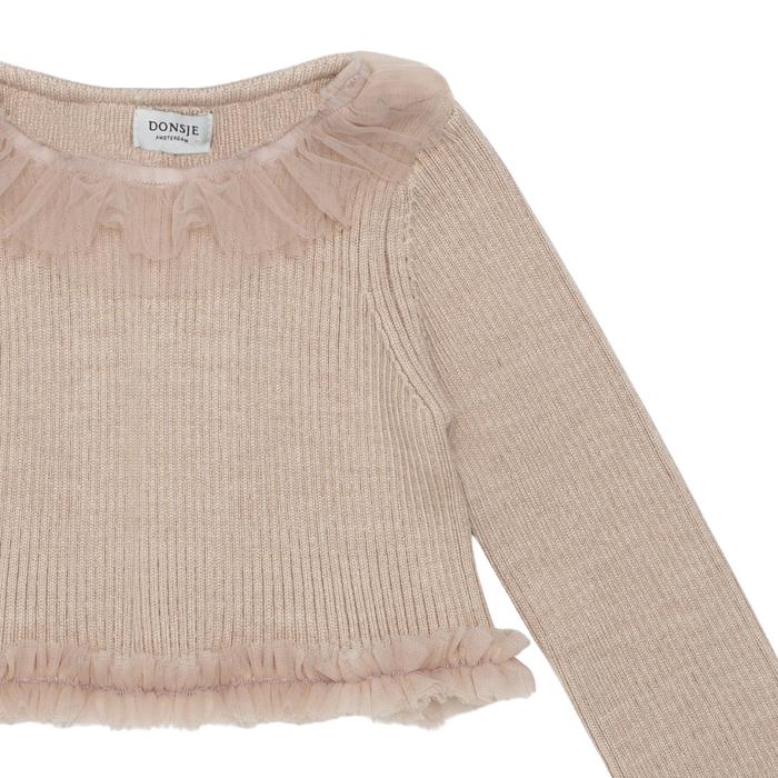 Donsje Sjami Top | Lavender Brown