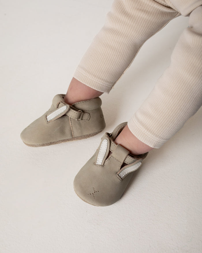 Donsje Spark Classic Shoes | Bunny | Taupe Nubuck