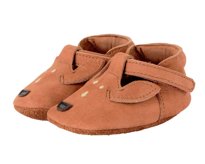 Donsje Spark Classic Shoes | Deer | Walnut Nubuck