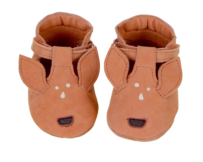 donsje Spark Classic Shoes | Deer | Walnut Nubuck