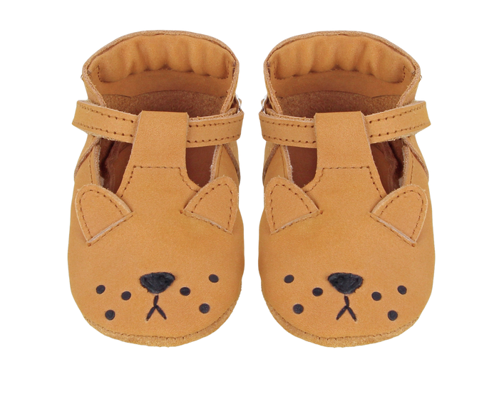 donsje Spark Classic Shoes | Lion | Caramel Nubuck