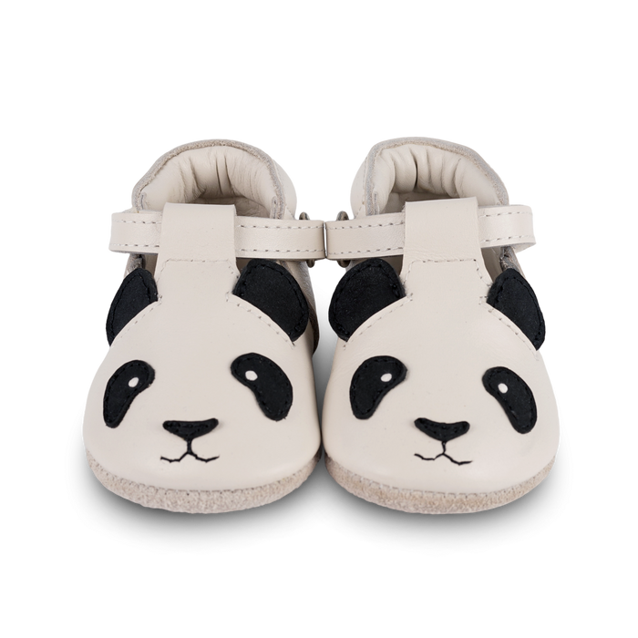 Donsje Spark Classic Shoes | Panda | Off White Leather