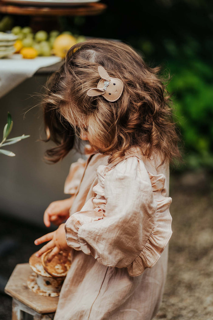 Donsje Stelloux Clip | Bride | Light Rust Leather