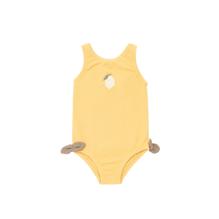 donsje Stien Swimsuit | Lemon | Soft Honey