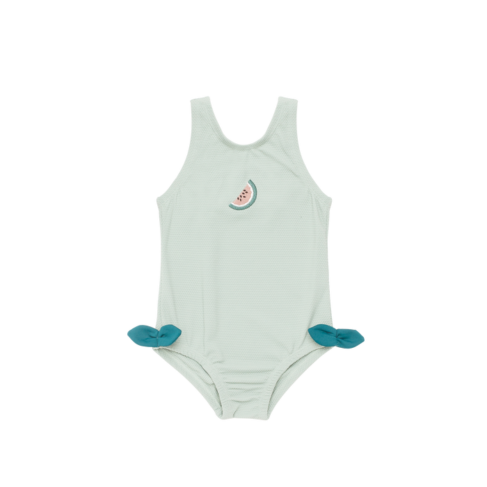 donsje Stien Swimsuit | Watermelon | Frosted Green