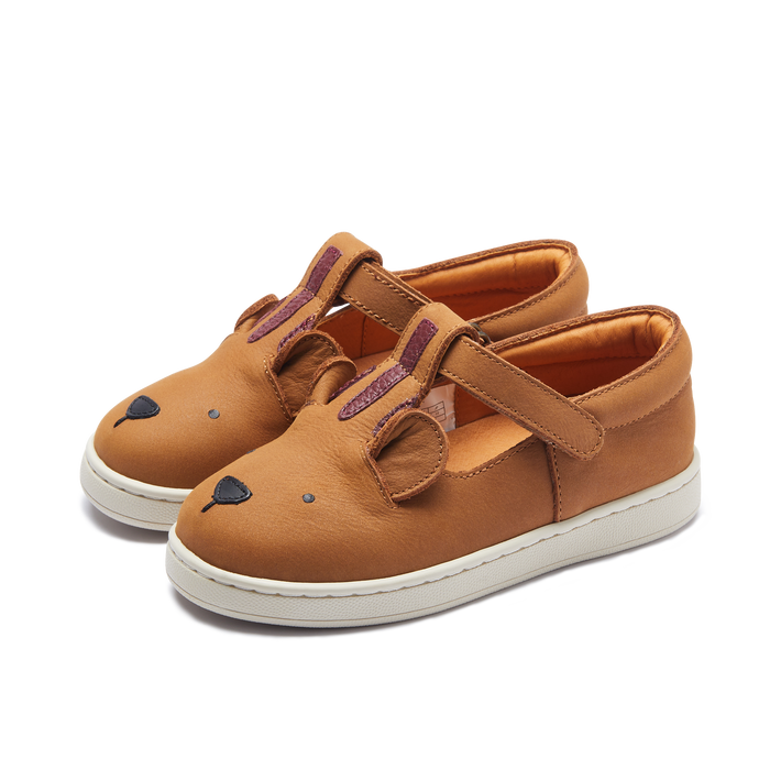 donsje Sunni Classic Shoes | Tiger | Fudge Leather