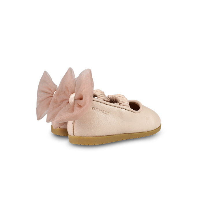 Donsje Taatie Ballerinas | Powder Metallic Nubuck