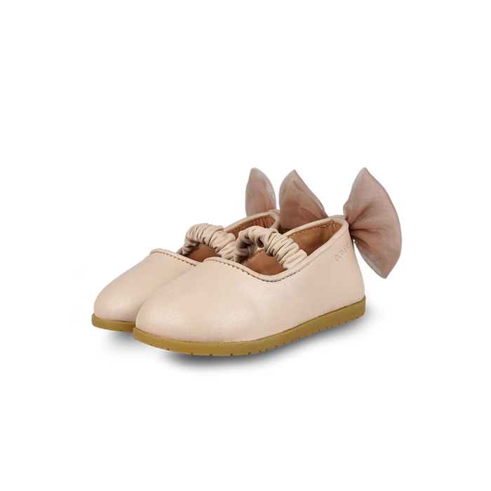 donsje Taatie Ballerinas | Powder Metallic Nubuck