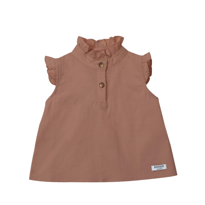 donsje Teffi Blouse | Autumn Clay