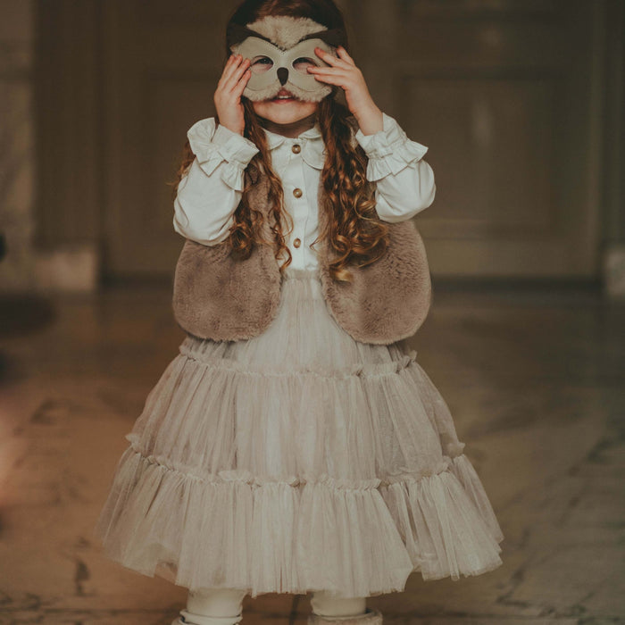 Donsje Tess Skirt | Soft Grey Metallic