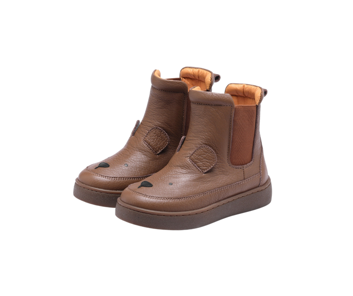Donsje Thuru Classic Boots | Bear | Cognac Leather
