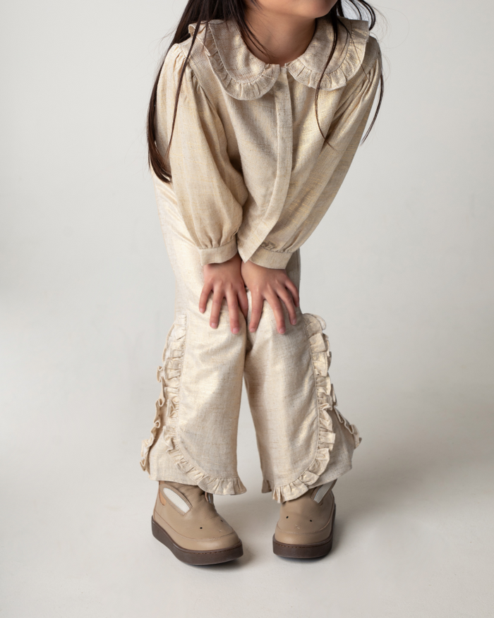 Donsje Thuru Classic Boots | Bunny | Taupe Leather