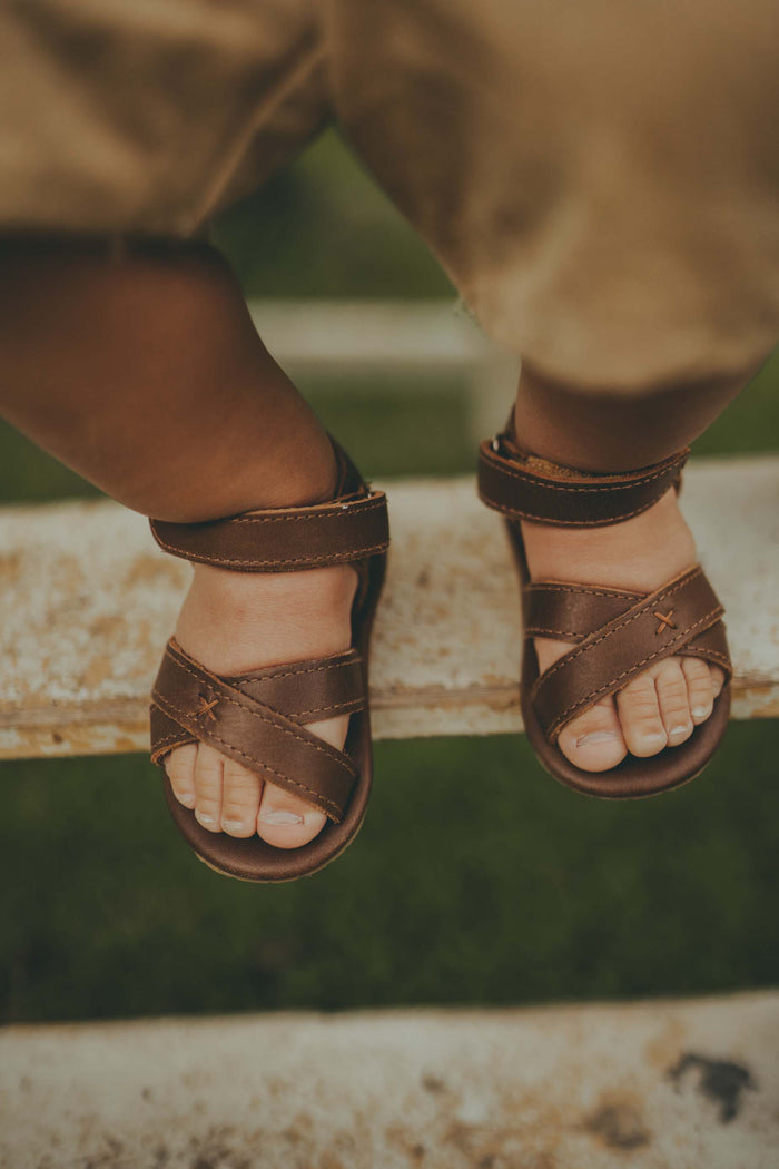 Donsje Tobi Sandals | Cognac Classic Leather