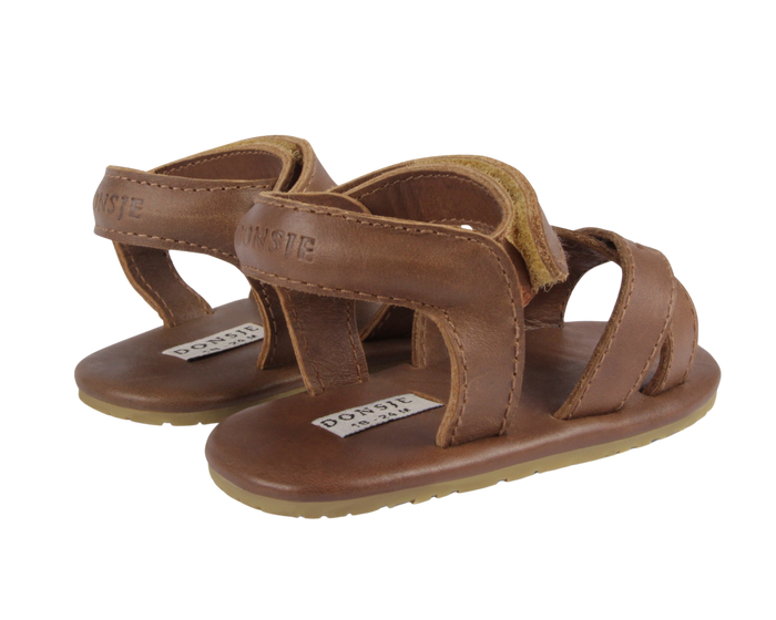 Donsje Tobi Sandals | Cognac Classic Leather