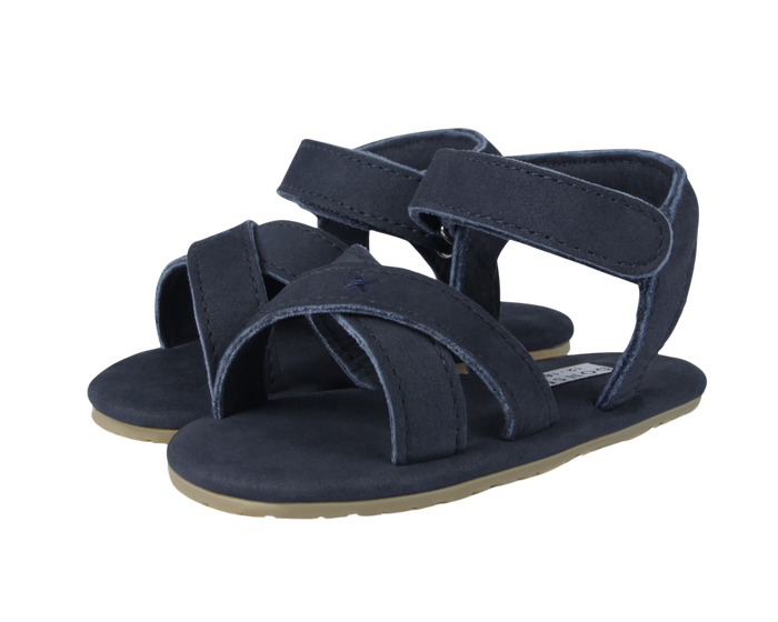 donsje Tobi Sandals | Navy Nubuck