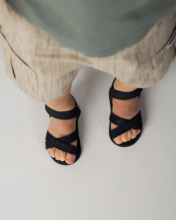 Donsje Tobi Sandals | Navy Nubuck