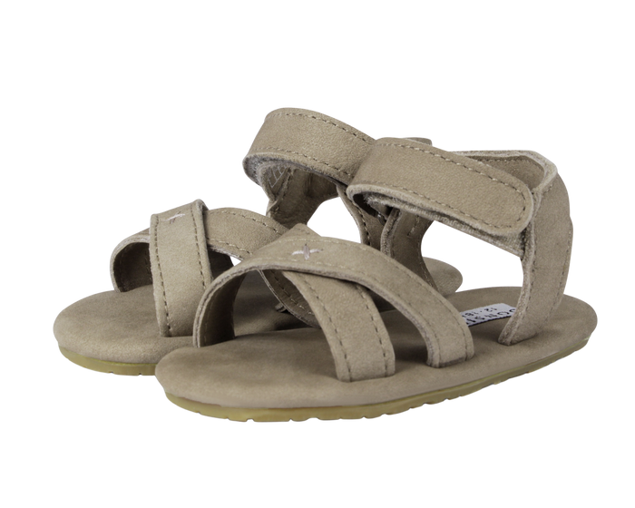 Donsje Tobi Sandals | Taupe Nubuck