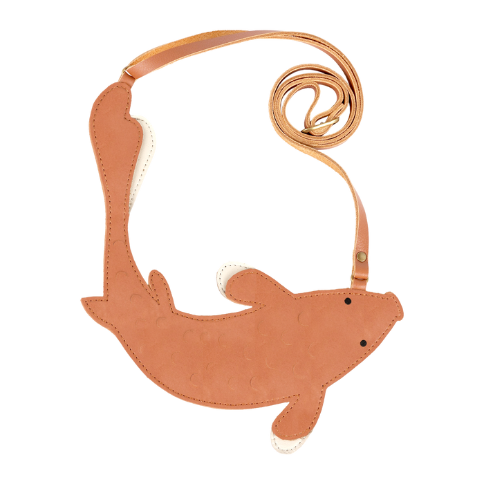 donsje Toto Purse | Koi Carp | Walnut Nubuck