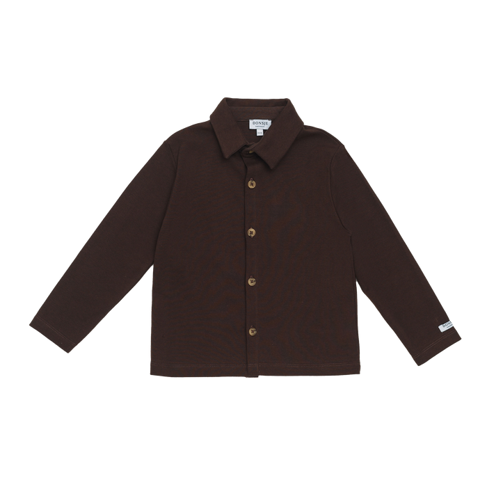 donsje Touten Shirt | Espresso