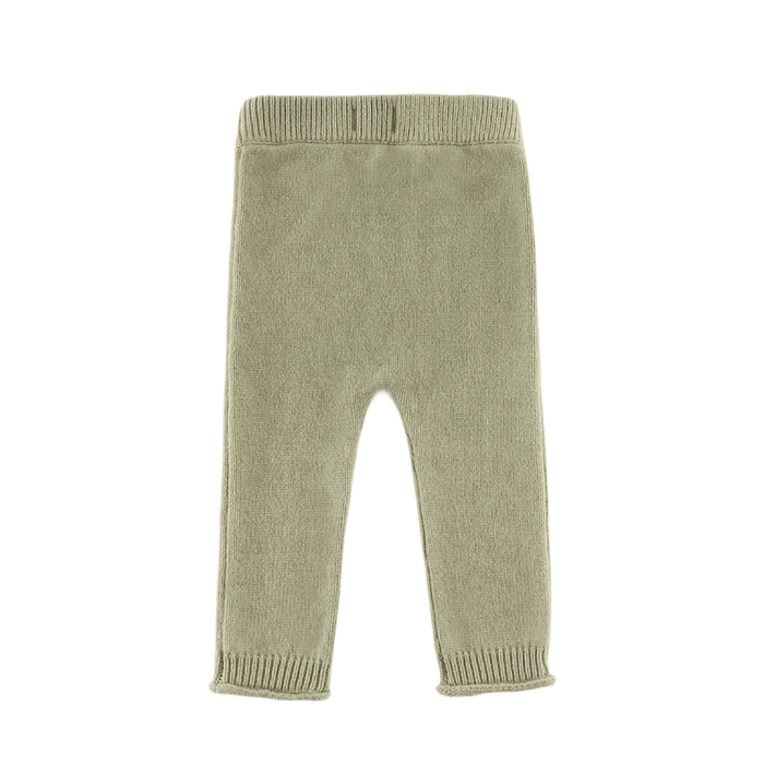 Donsje Trig Merino Wool Trousers | Desert Green