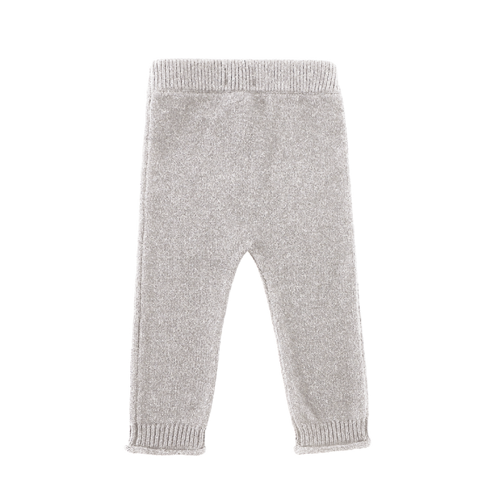 Donsje Trig Merino Wool Trousers | Soft Grey Melange