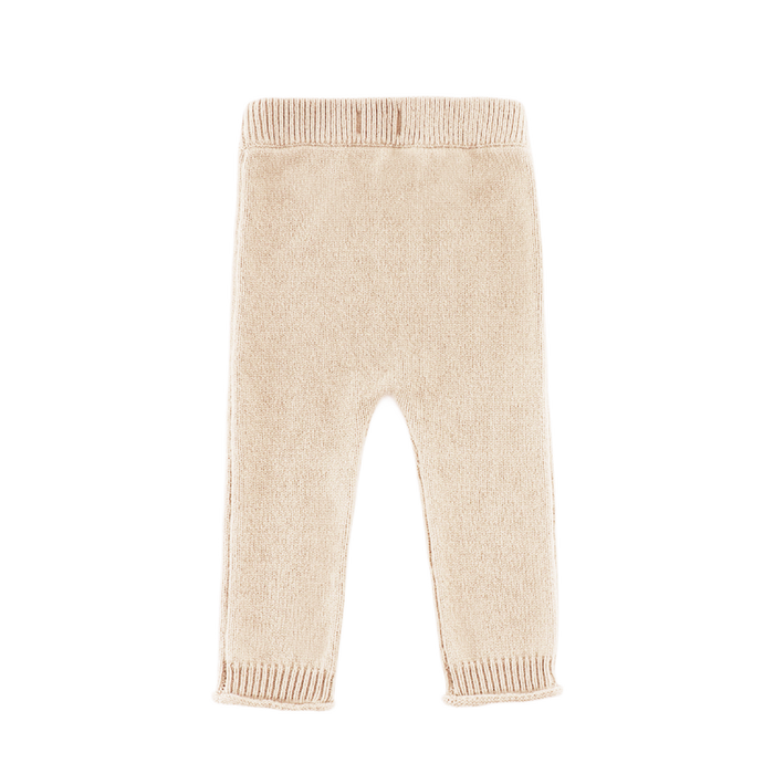 Donsje Trig Merino Wool Trousers | Soft Sand