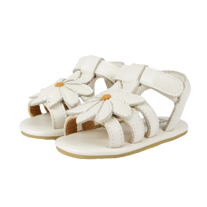 Donsje Tuti Fields Sandals | Daisy | Off White Leather