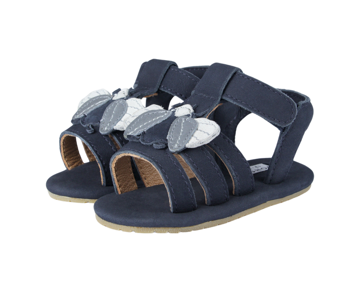 Donsje Tuti Sky Sandals | Scarab | Navy Nubuck