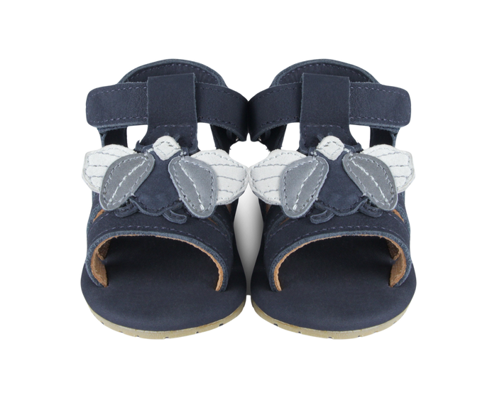 donsje Tuti Sky Sandals | Scarab | Navy Nubuck
