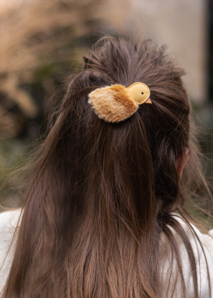 Donsje Twini Clip | Chick | Khaki Nubuck