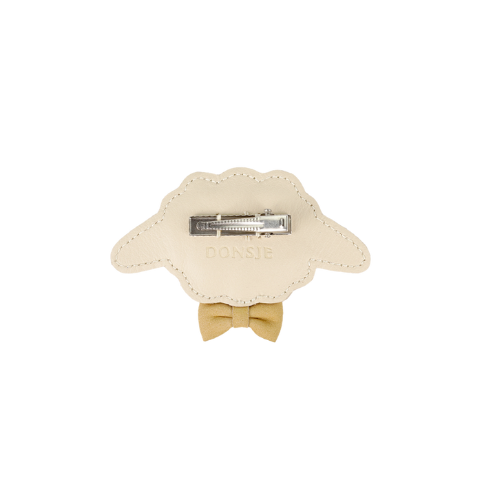 Donsje Twini Clip | Lammy | Cream Leather