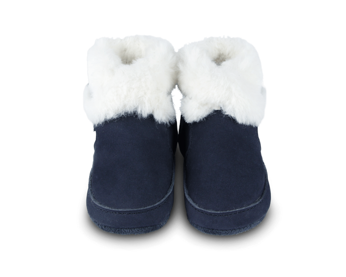 Donsje Twisi Shoes | Skunk | Navy Nubuck