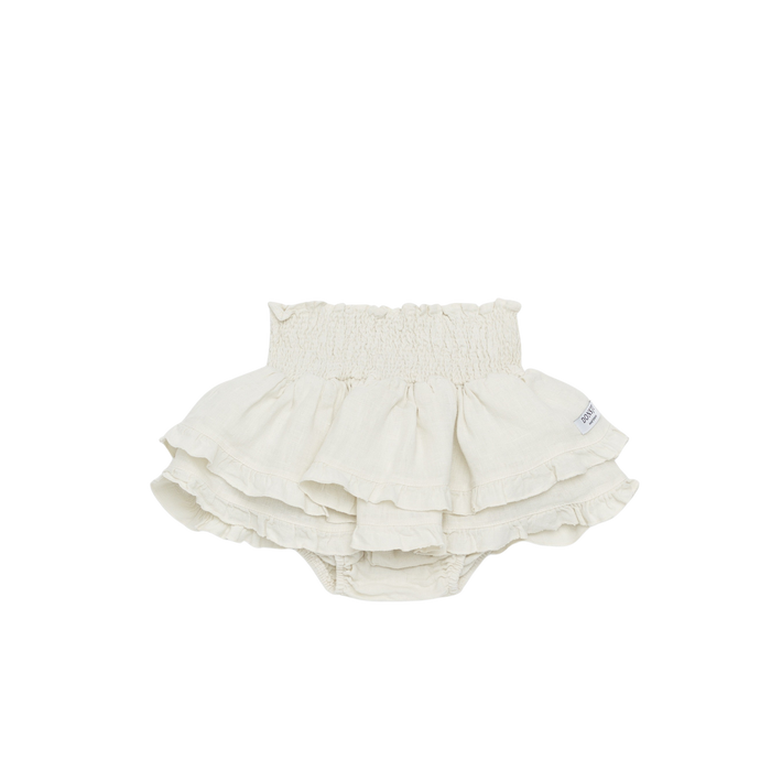 donsje Vaibi Linen Bloomers | Off White