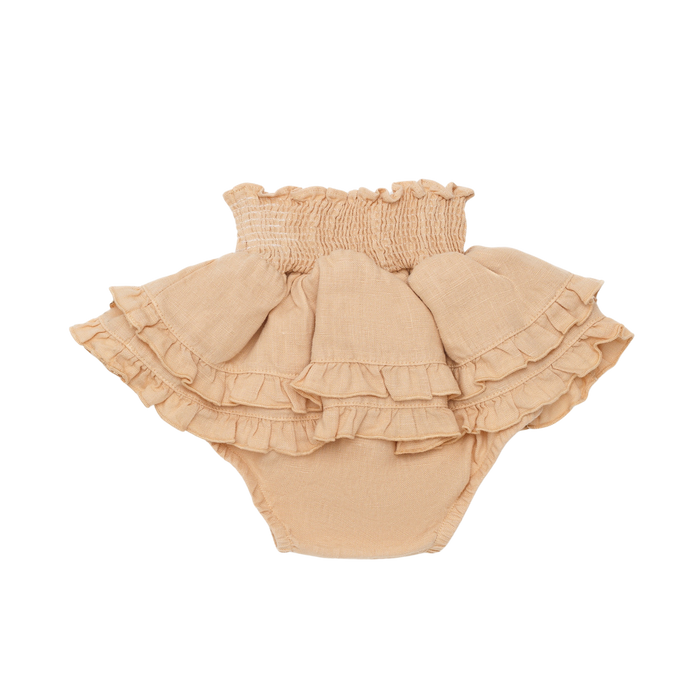 Donsje Vaibi Linen Bloomers | Rose Latte