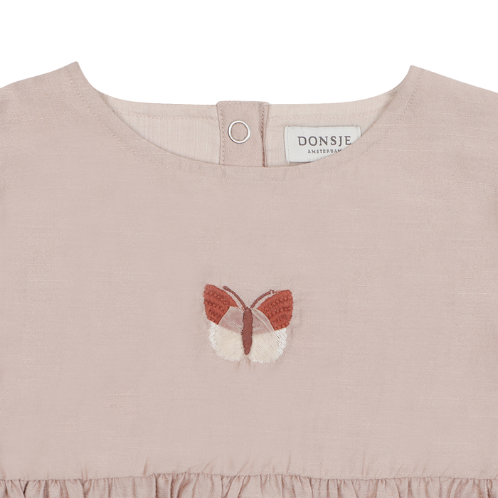 Donsje Vailen Playsuit | Vlinder | Rose Mocha