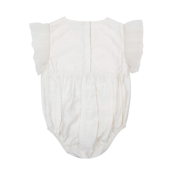 Donsje Vailen Playsuit | Vlinder | Warm White