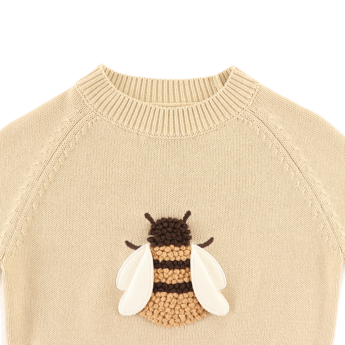 Donsje Valenthe Sweater | Bee | Biscuit