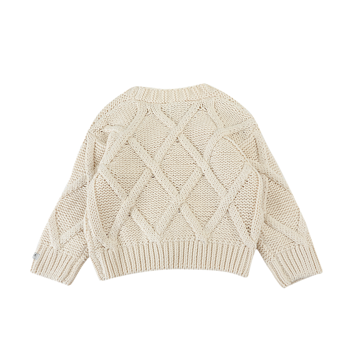 Donsje Vavida Cardigan | Lily White