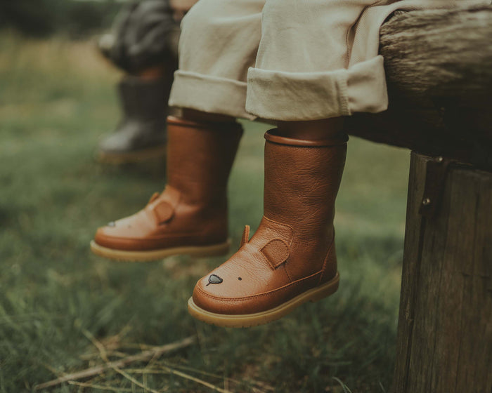 Donsje Wadudu Classic Boots | Bear | Cognac Leather