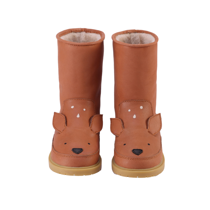 Donsje Wadudu Classic Boots | Deer | Walnut Leather