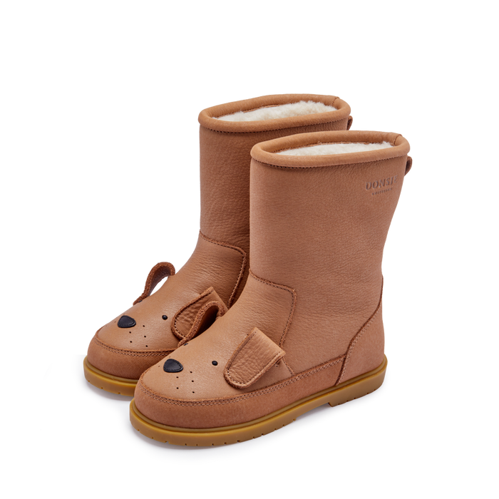 donsje Wadudu Classic Boots | Dog | Hazelnut Leather