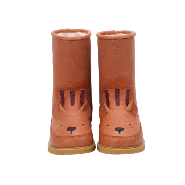 Donsje Wadudu Classic Boots | Tiger | Fudge Leather