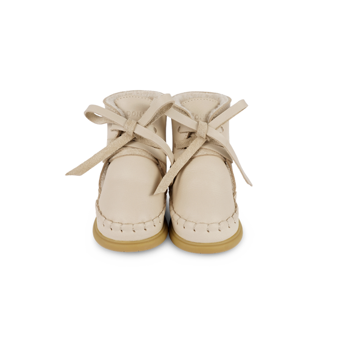 Donsje Wisi Classic Shoes | Ivory Classic Leather