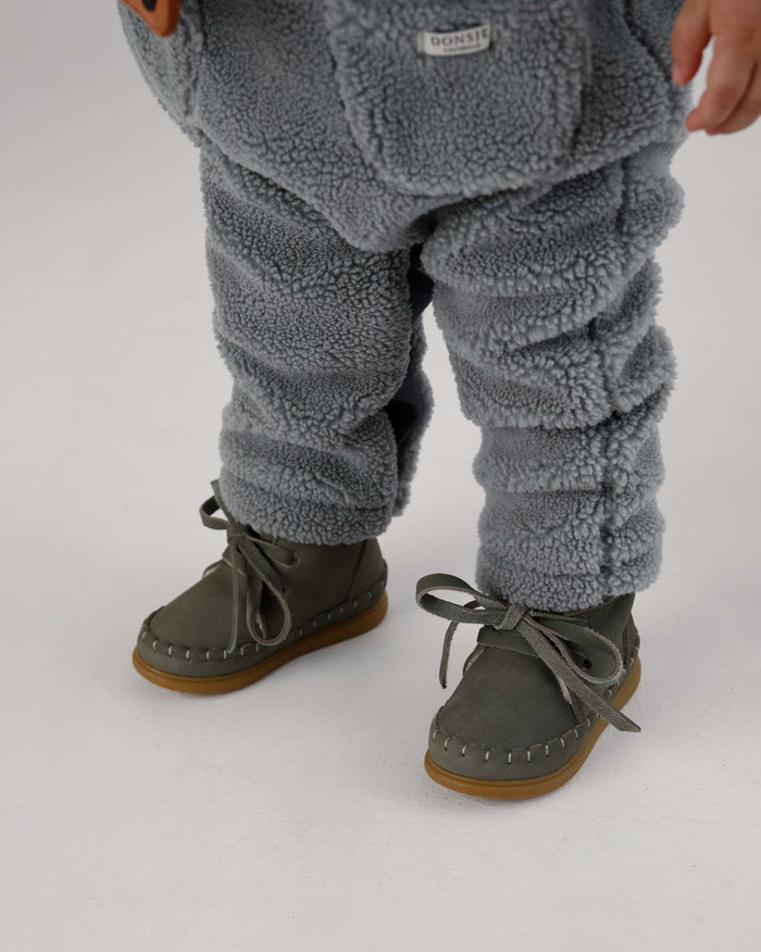 Donsje Wisi Classic Shoes | Stone Nubuck