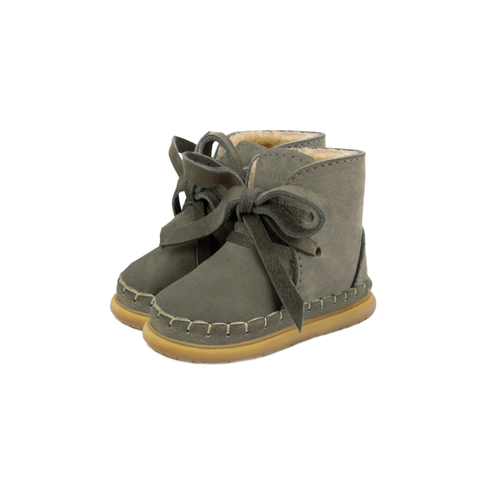 donsje Wisi Classic Shoes | Stone Nubuck